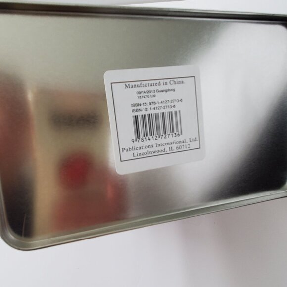 CROCK POT Tin Container Recipe Box Over 70 Different Recipes + Blank Cards Meals - Picture 10 of 11